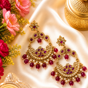Rouge Chandrika Regal Earrings