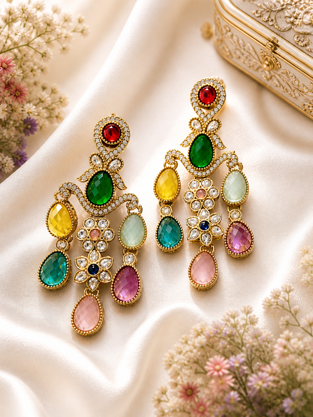 Prismé Luxe Statement Earrings