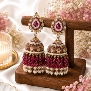 Royal Heritage Jhumka Elegance