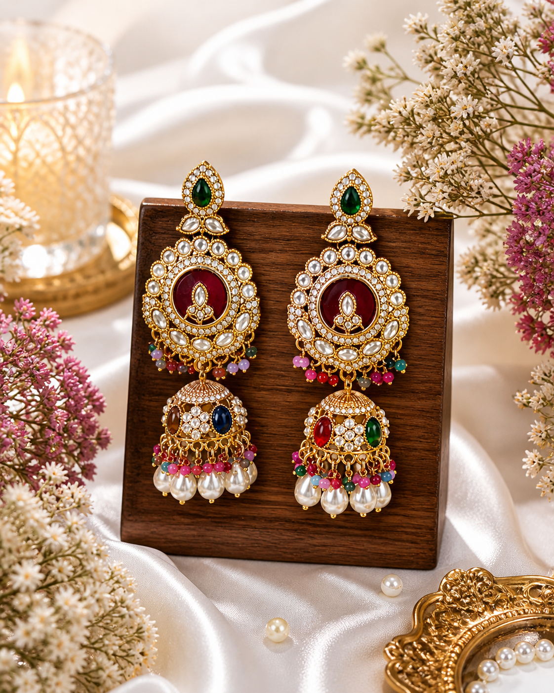 Regal Multicolor Jhumka Royale - Image 2
