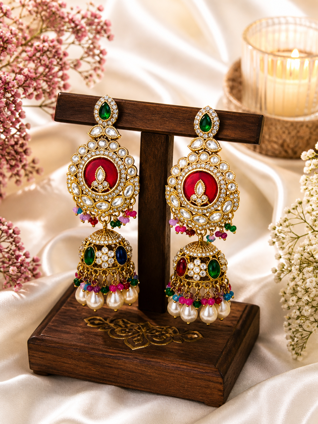 Regal Multicolor Jhumka Royale