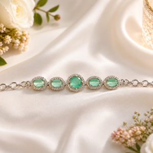 Pastel Halo Elegance Bracelet