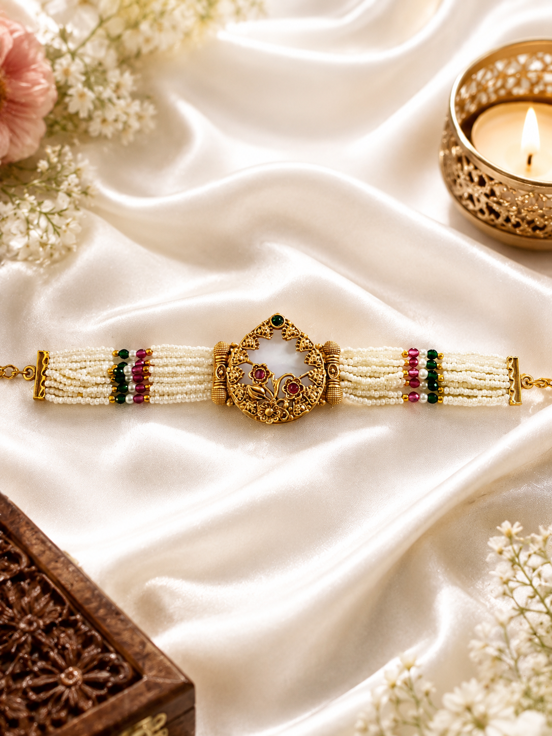 Luxury Heritage Pearl Bracelet - Image 2