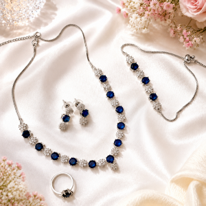 ✨ Royal Radiance AD Jewellery Set ✨