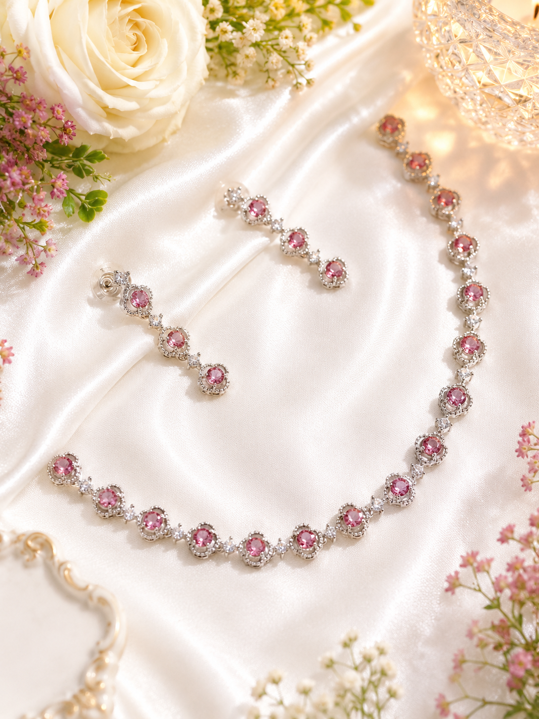 ✨ Celestial Grace AD Necklace Set ✨ - Image 2