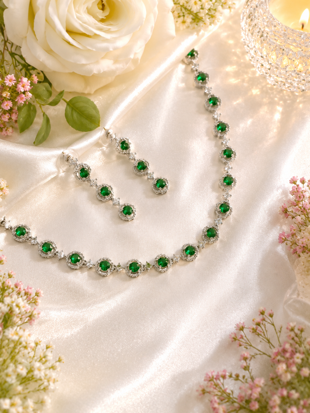 ✨ Celestial Grace AD Necklace Set ✨ - Image 3