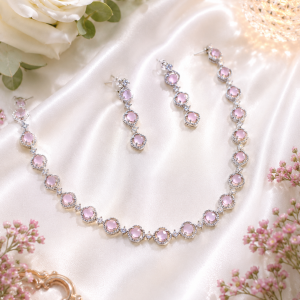 ✨ Celestial Grace AD Necklace Set ✨
