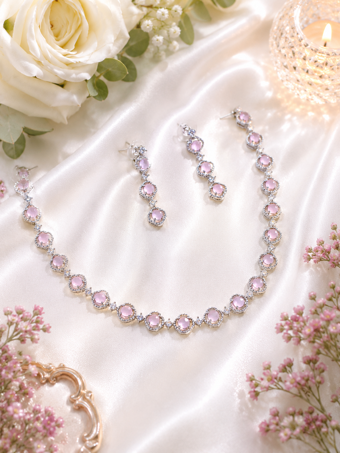 ✨ Celestial Grace AD Necklace Set ✨