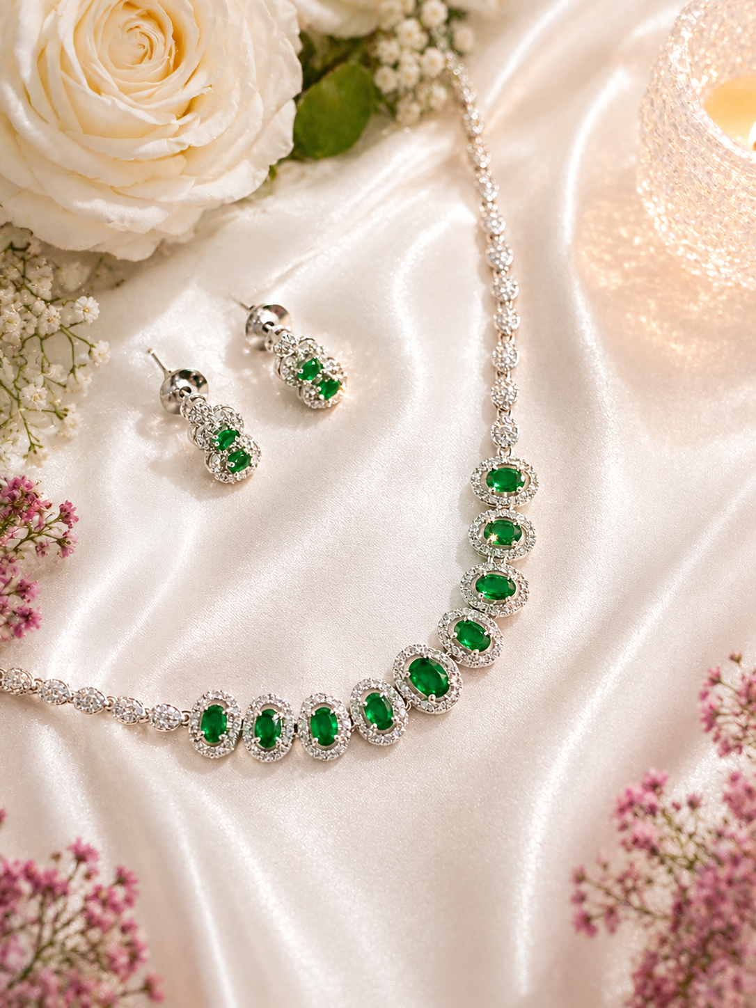 ✨ Royal Radiance AD Necklace Set ✨ - Image 6