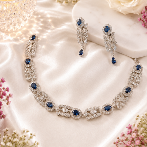 Celeste Royale AD Necklace Set