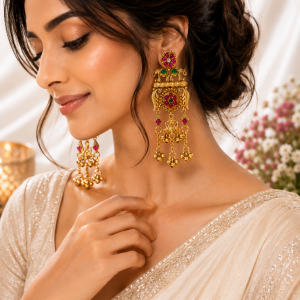 Rajnandini Tassel Earrings