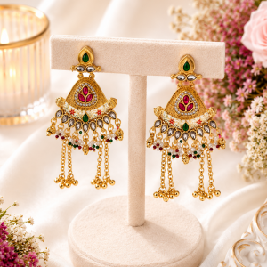Zarina Pearl Tassel Earrings