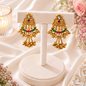 Kundan Drop Earrings