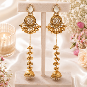Nayra Royal Jhumki Drop Earrings