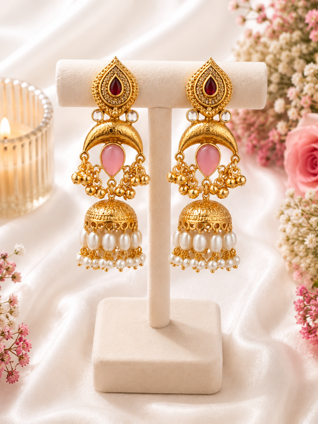 Rajsi Chand Heritage Earrings