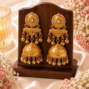 Noor Mahal Jhumka Earrings