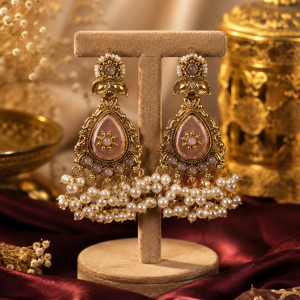 Elegant Pearl Heritage Earrings