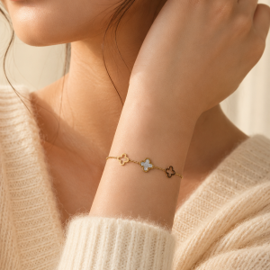 Clover Charm Bracelet