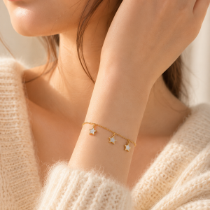 Celestial Star Charm Bracelet