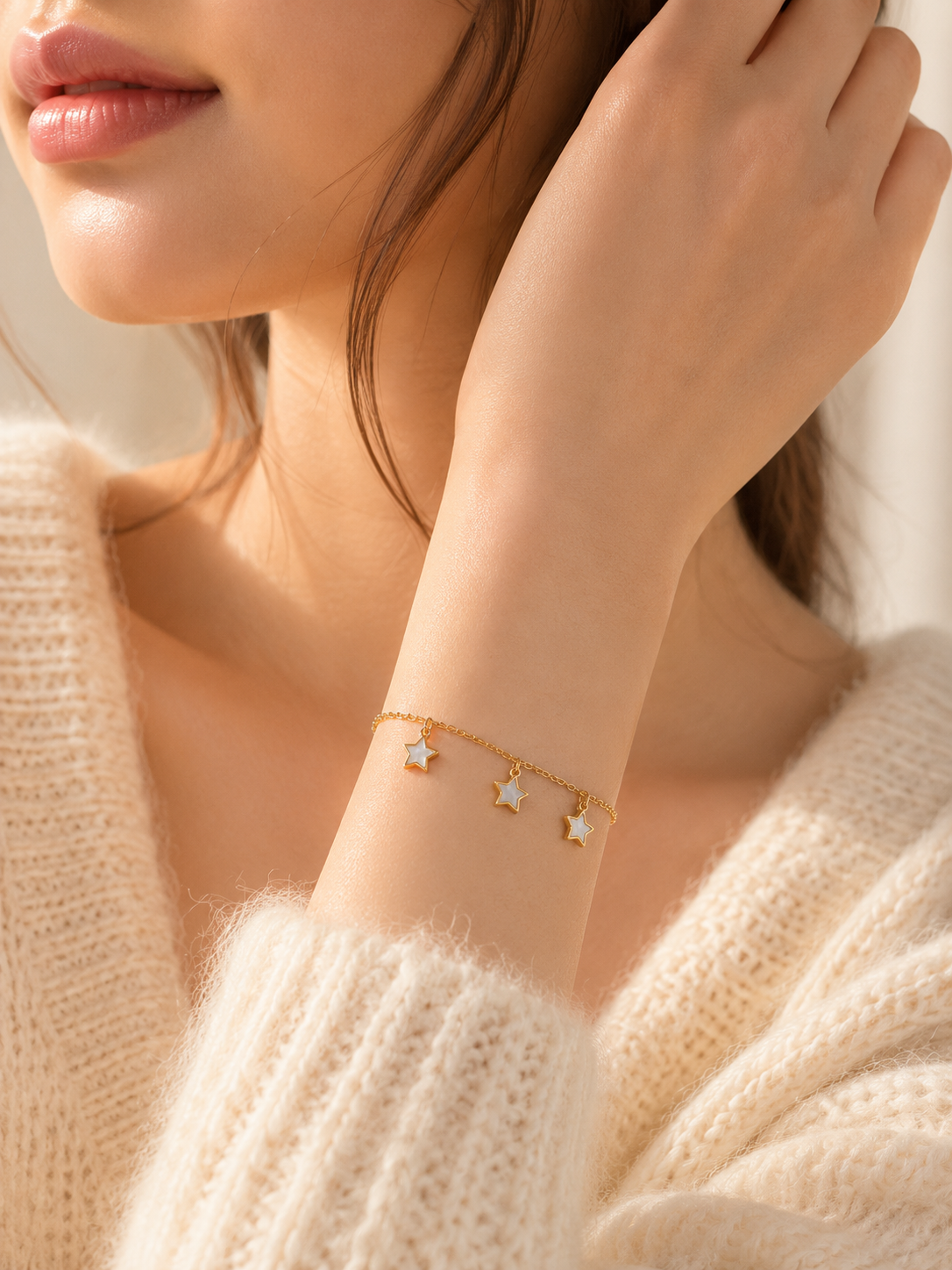 Celestial Star Charm Bracelet